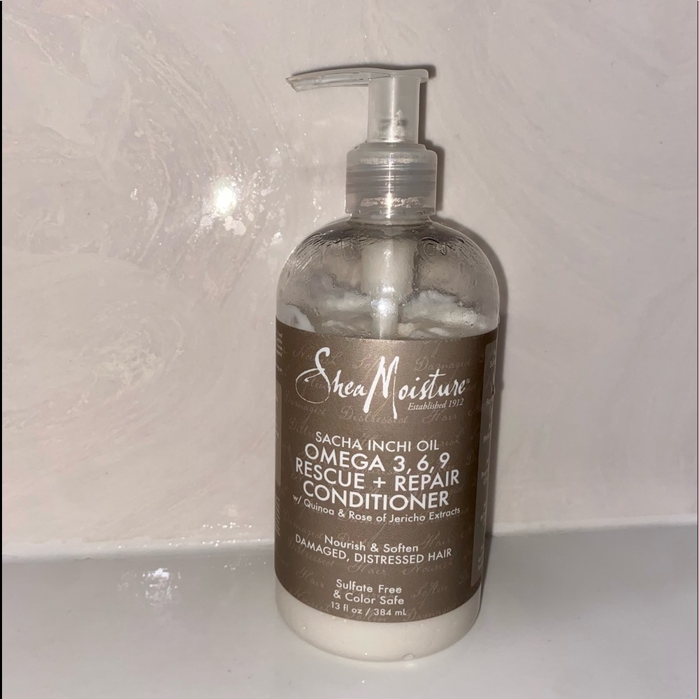 Shea Moisture Sacha Inchi Oil Omega 3,6,9 Rescue+Repair Conditioner w/Quinoa